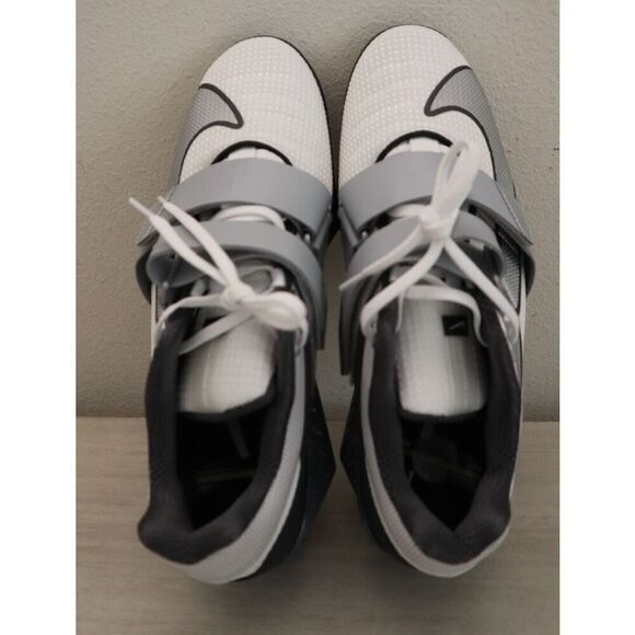 Nike FZ8663-100 Mens 10.5 Womens 12 White Romaleos 4 SE Weightlifting Shoes - Picture 13 of 13